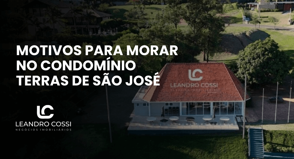Imagem aérea do condomínio em Itu SP com destaque institucional, apresentando áreas verdes e os Motivos para morar no condomínio Terras de São José.